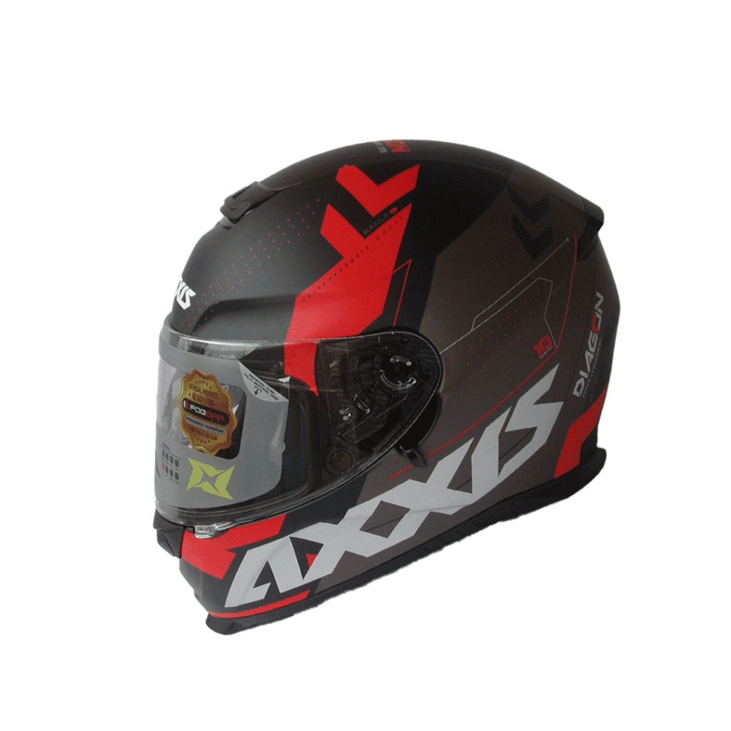 کلاه کاسکت فک ثابت برند AXXIS کد H0039