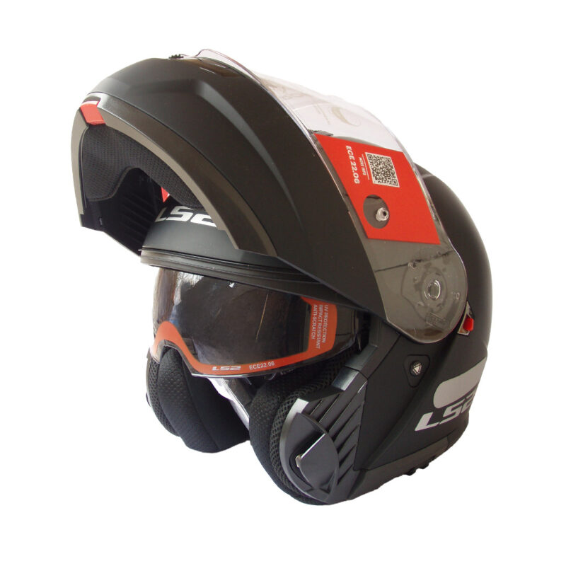 کلاه کاسکت فک متحرک موتورسواری برند LS2 STROBE II کد H0030