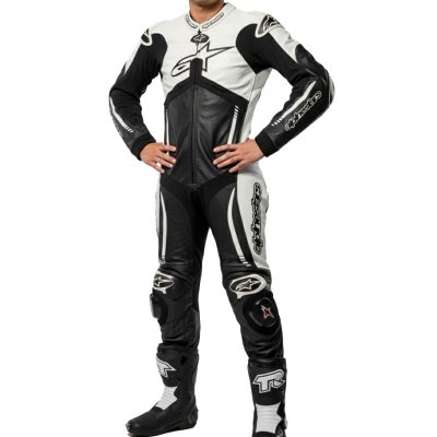 لباس یکسره چرم موتورسیکلت